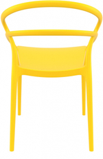 Кресло пластиковое Siesta Contract Pia, желтый