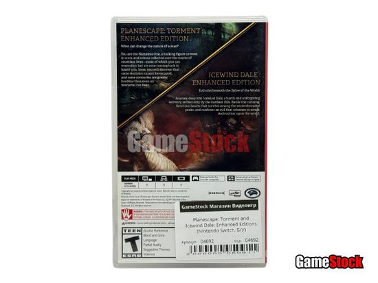 Planescape: Torment and Icewind Dale: Enhanced Editions (Nintendo Switch, Английская версия, Б/У)