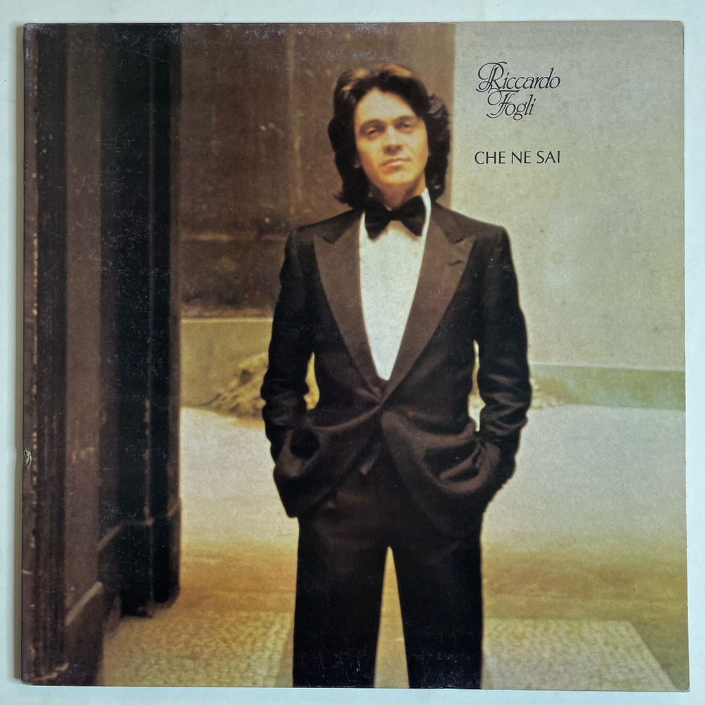 Винтажная виниловая пластинка LP Riccardo Fogli Che Ne Sai (Italy 1979) (EX)