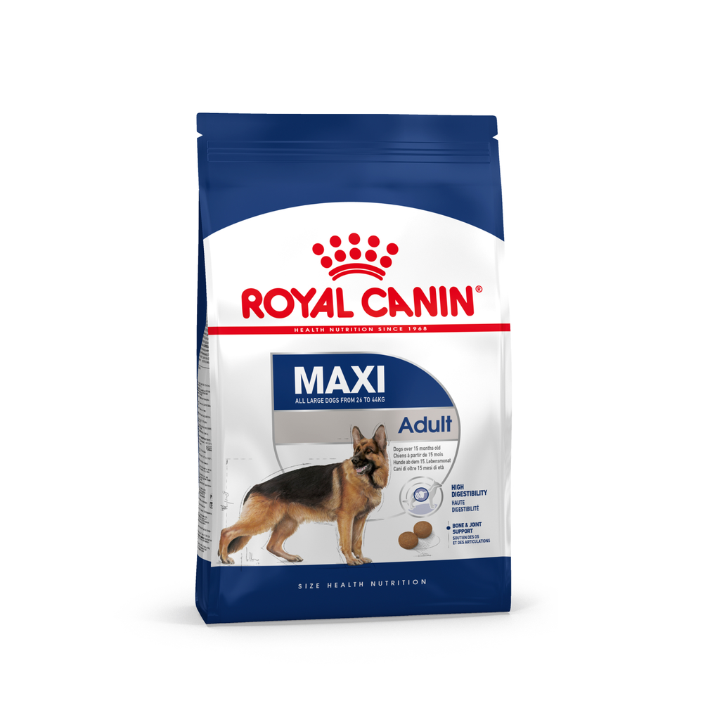 Royal Canin Maxi Adult Корм сухой для взрослых собак крупных размеров от 15 месяцев до 5 лет 3 кг