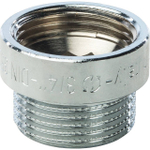 Удлинитель резьбовой STOUT SFT 0002 - 3/4" длина 10 мм (ВР/НР, латунь хромированная)