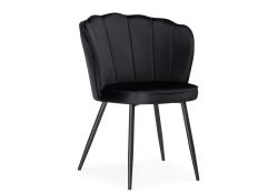 Стул на металлокаркасе Coral black