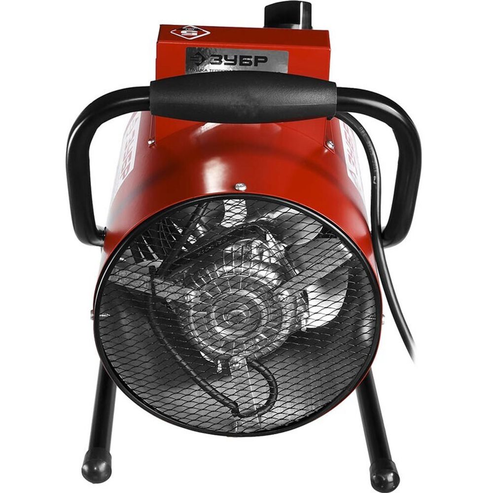 Тепловая пушка электрическая Зубр ЗТП-М1-3000 - [3 кВт / 220В]