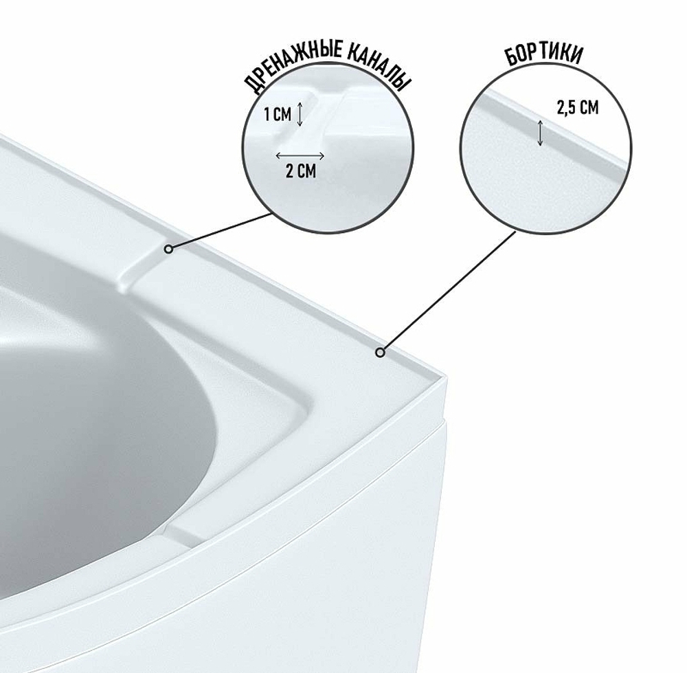 Душевая кабина Niagara Eco 80x80 E80/40/MT без гидромассажа