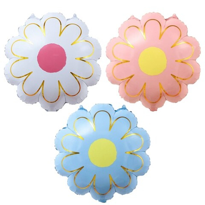 Фольгированный шар-фигура «Цветок-ромашка», 53 см