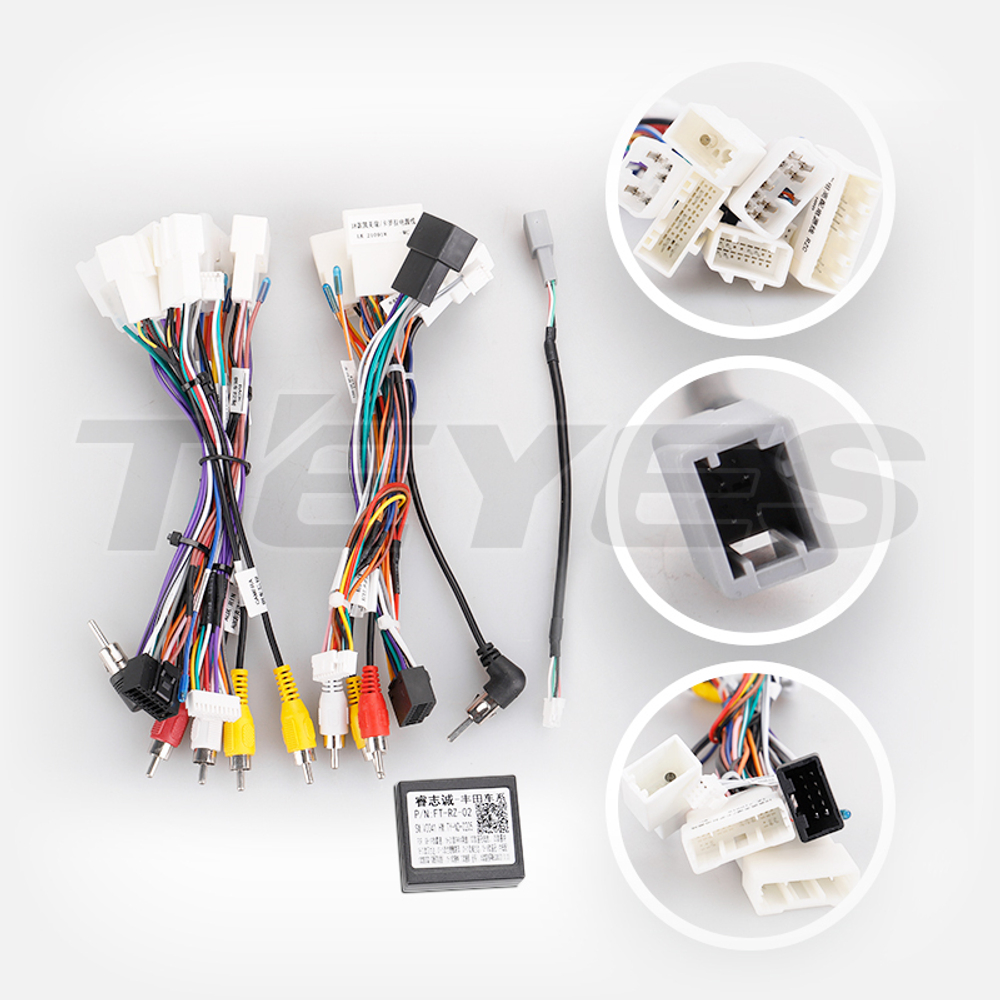 Комплект рамки с разъёмами 9"+can Toyota Tundra 2013-2022 , JBL - Car-Smart 8299