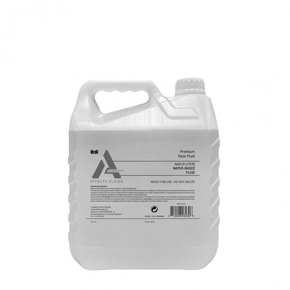 AAH - Premium Haze Fluid - 4L жидкость для дым машины быстрого рассеивания