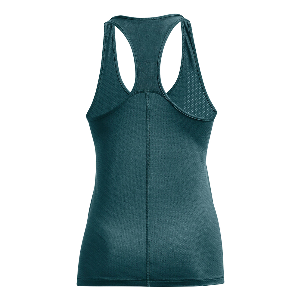 Женская теннисная майка Under Armour Heatgear Racer Tank Top Women - Dark Green