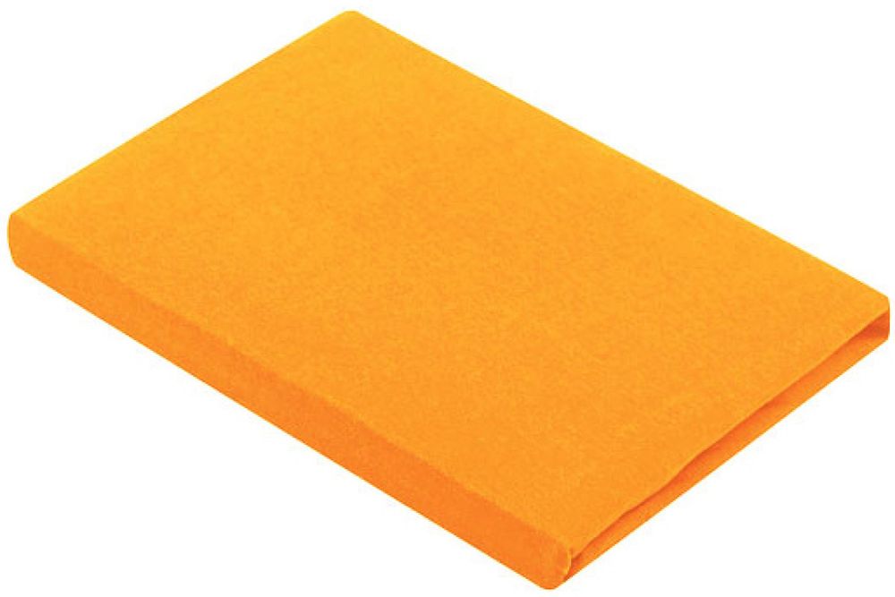 Простынь Nova Сатин 140х200х26 на резинке горчичная