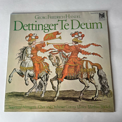 Винтажная виниловая пластинка LP G. F. Handel Гендель, Siegmund Nimsgern, Chor Und Orchester Corona Musica, Trompeten Ensemble Wolfgang Basch, Matthias Buchel, Dettinger Te Deum (Германия 1978)