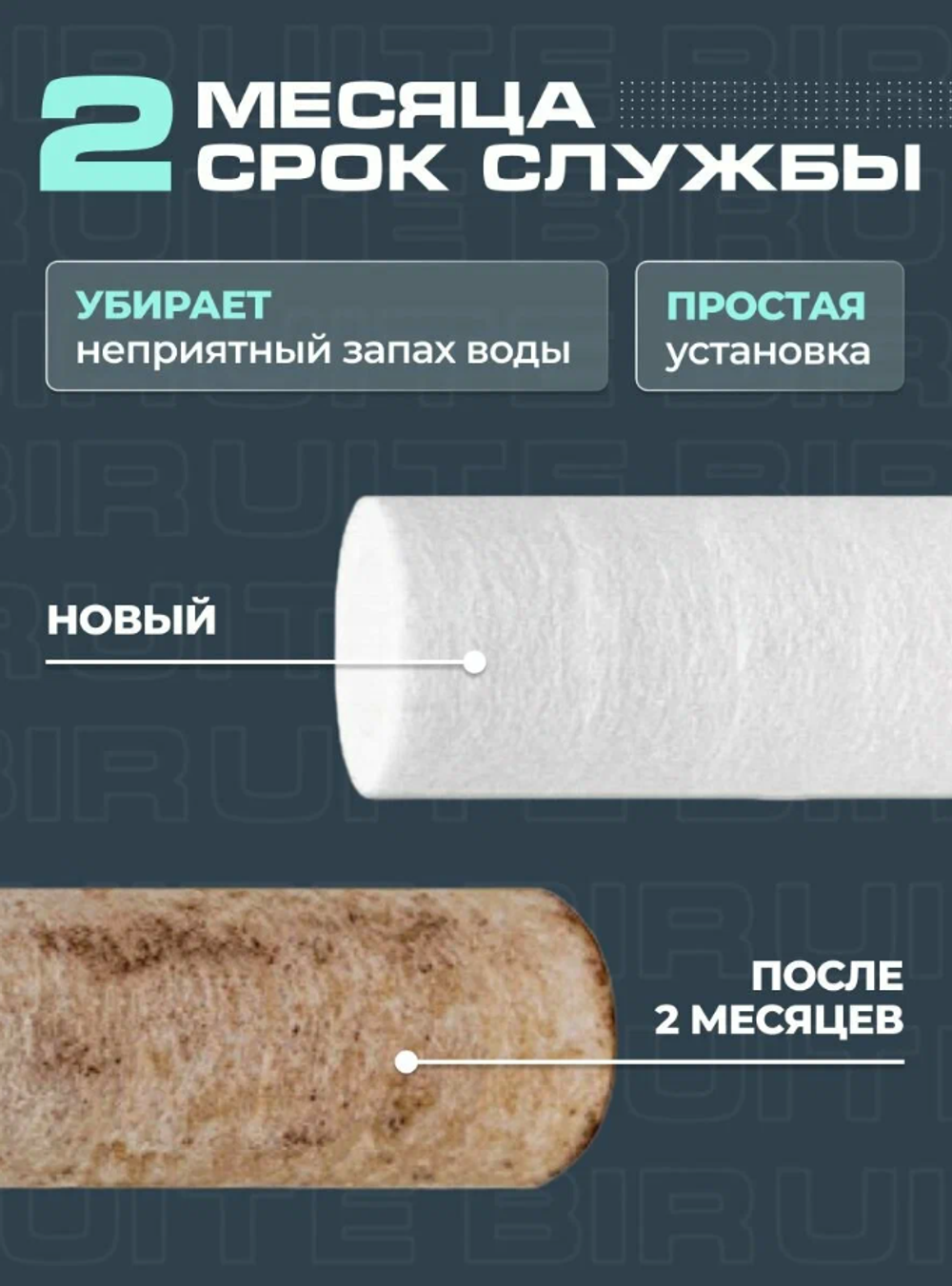 Набор фильтров для душа S-cleaner от жесткой воды и хлора корейский многоразовый, 2 шт.