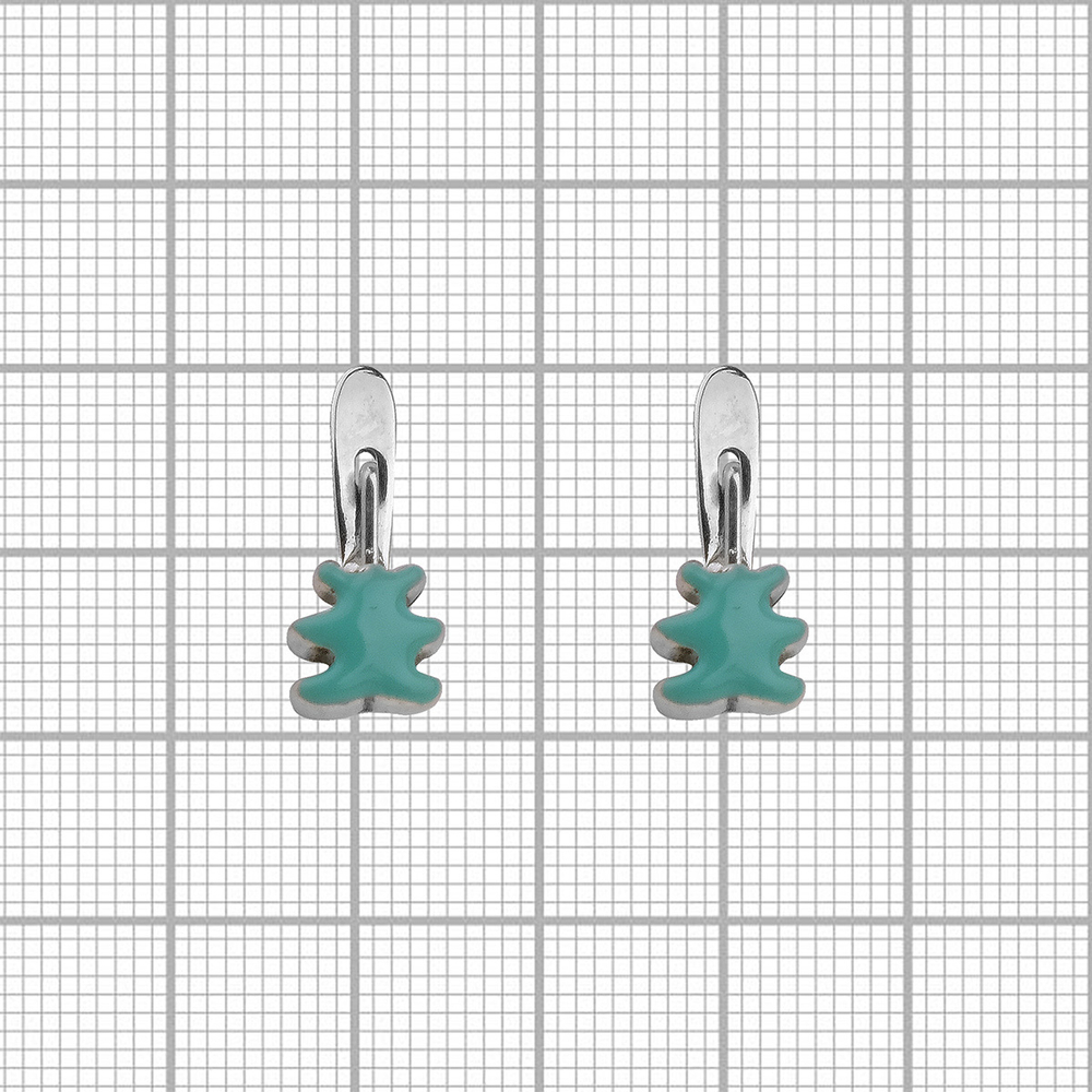 "Виня" серьги из коллекции "Шкодики" от Jenavi