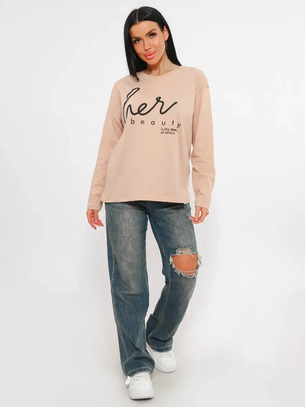 Лонгслив большие размеры