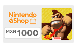 Карта оплаты Nintendo eShop 1000 MXN Mexico [Цифровая версия]