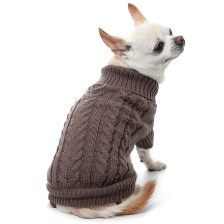 Свитер Gamma "Бархан" L, серый, размер 35 см