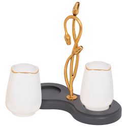 Подставка под специи Арт Серый Амбер