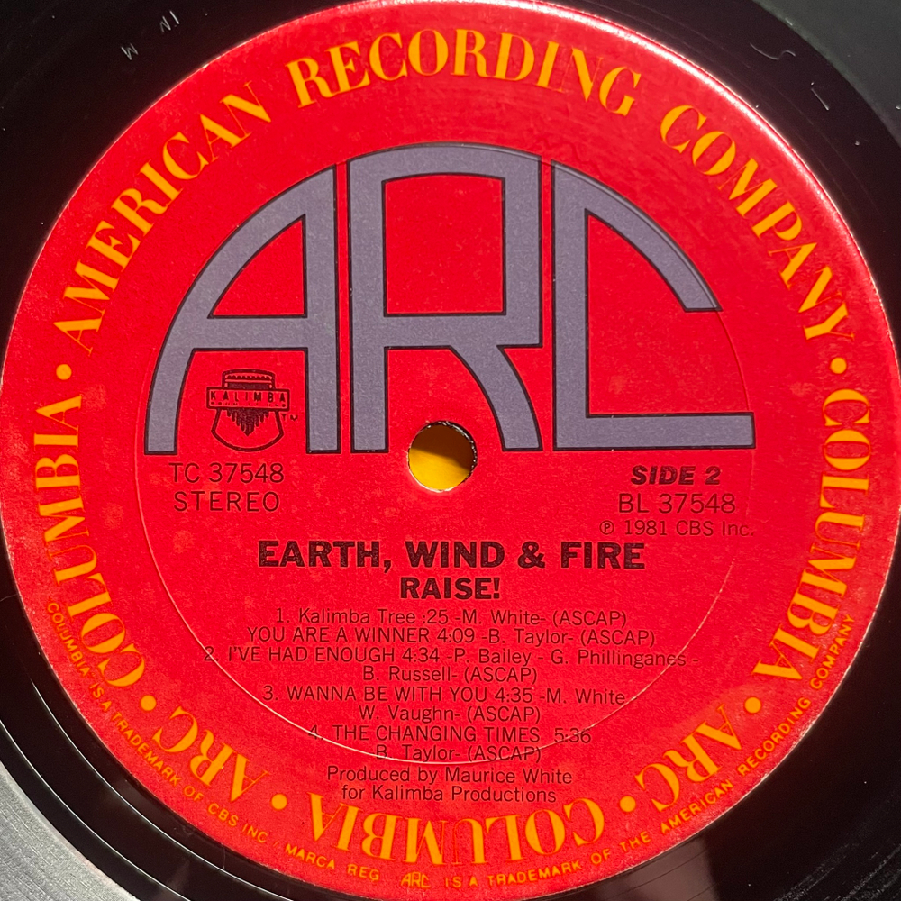 Earth, Wind & Fire ‎– Raise! (США 1981г.)