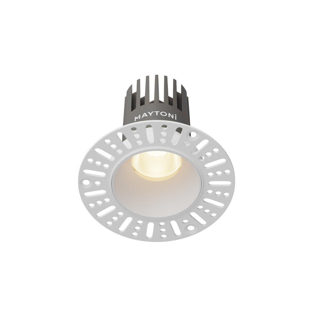 Встраиваемый светодиодный светильник Maytoni Dip DL119-10W-3K-TRS-W