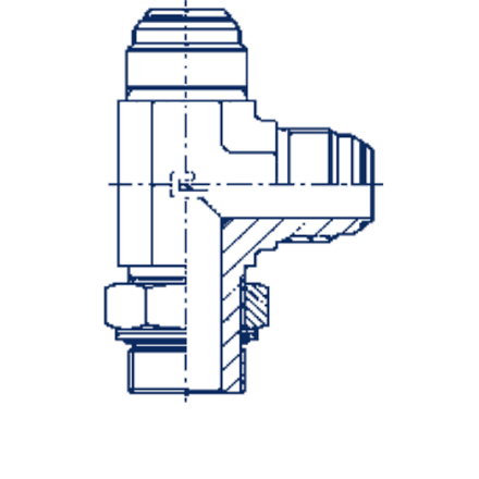 Штуцер FRLG JIC 3/4" UNF3/4"