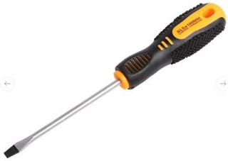 Отвертка  5,0*100мм ПЛОСКАЯ Магнитная REXANT" SL 124722