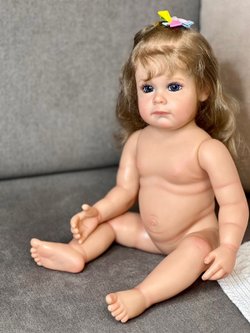 Кукла Реборн виниловая 55см в пакете (FA-040A)