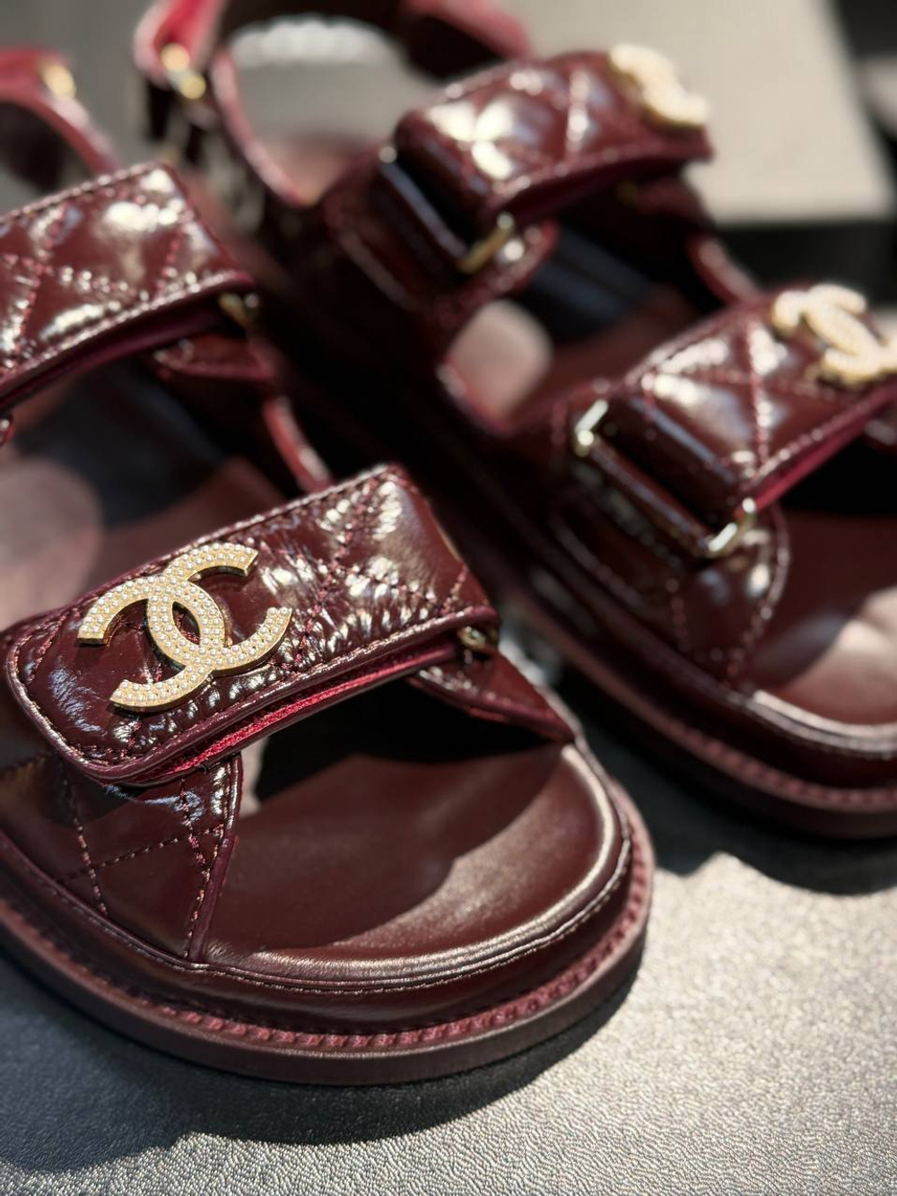 Сандалии CHANEL