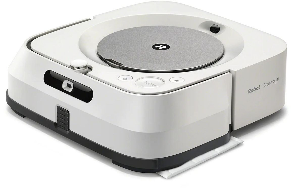 Робот-пылесос iRobot Braava Jet m6, 50Вт, белый/белый [m613840rnd]