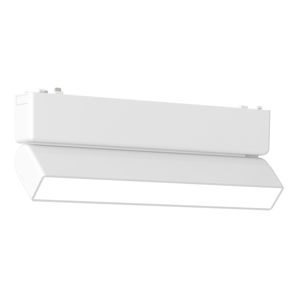 ST676.536.10 Магнитный трековый светильник Белый LED 1*10W 3000K 530Lm Ra&amp;gt;90 &amp;gt;90 IP20 L230xW26xH82 48V SKYFLAT