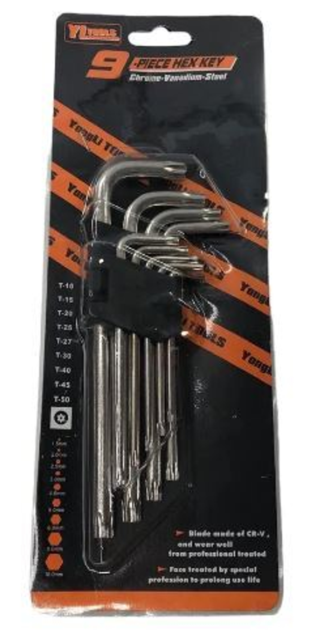 Набор звездочек 9пр TOOLS коротких FT-009/А2005
