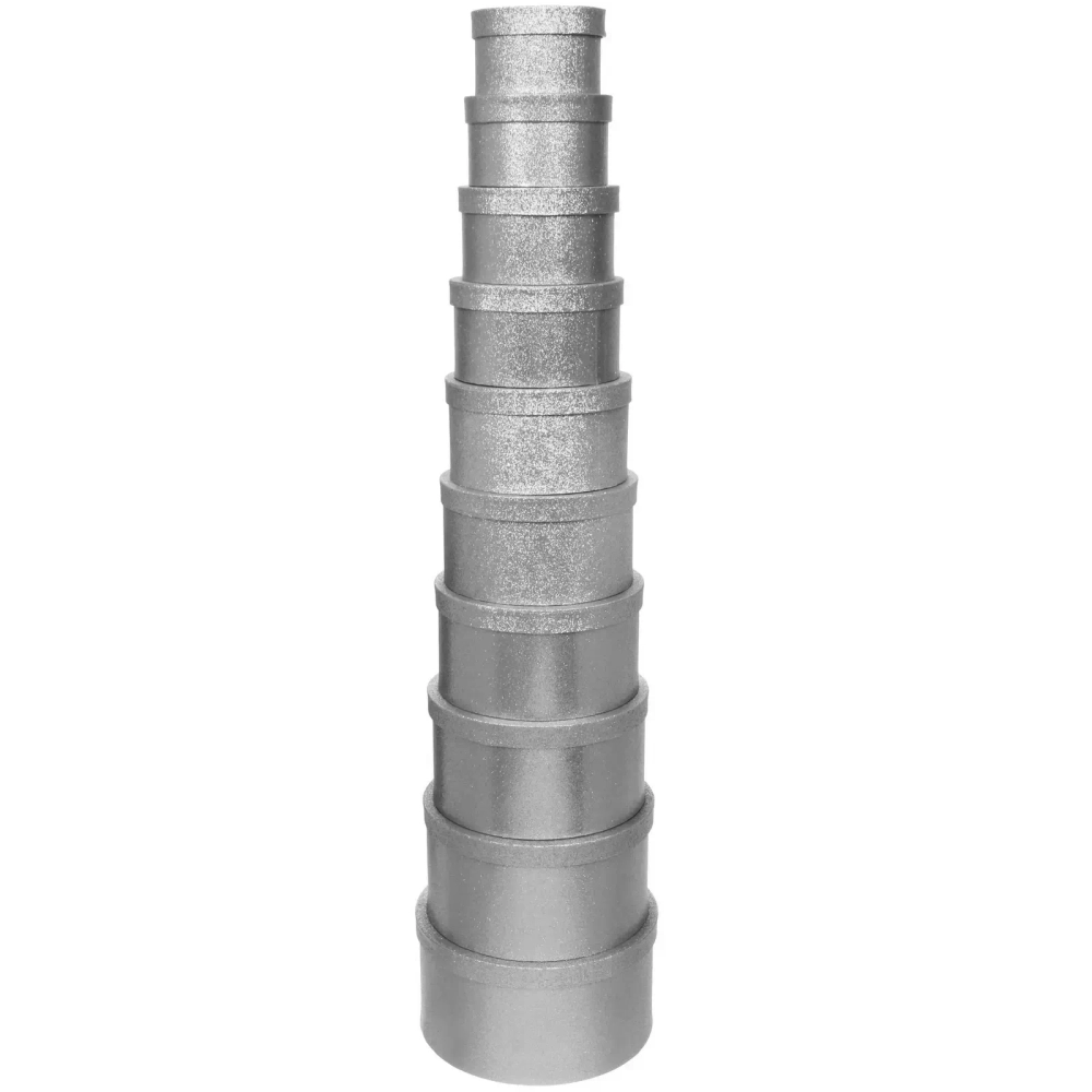 Коробка подарочная «Glow» 28*14 см, Silver