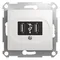 Розетка USB 1-м СП Glossa механизм бел. SchE GSL000132