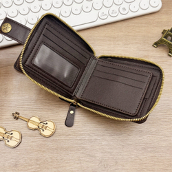 Кошелек мужской портмоне, коричневый