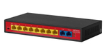 PND-08P-2M LITE 10-портовый неуправляемый PoE коммутатор (95W)