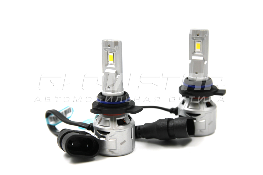 Светодиодные лампы HIR2 (9012) Sariti S3 с вентилятором, 12V, 32W, 5500K (комплект, 2шт)