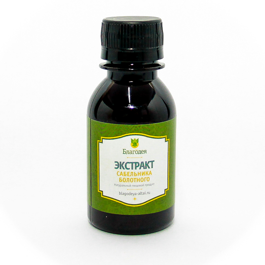 Сабельник настойка