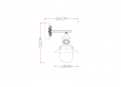Бра Arte Lamp A4524AP-1AB