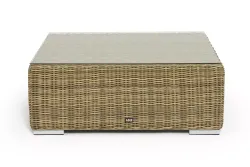 "Капри" журнальный столик плетеный, цвет соломенный