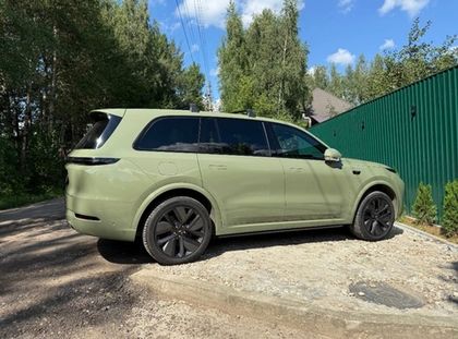 Lixiang LI 9 оклейка в цветной полиуретан Carbins PPF Cyber Grey CR-01K 👍😁 антигравийная защита кузова и неповторимый образ!