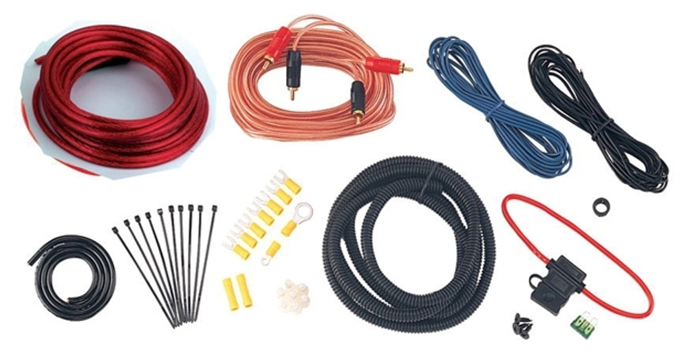 Комплект проводов и принадлежностей Boss Audio для подключения усилителя