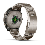 Смарт-часы Garmin Fenix 8, AMOLED Sapphire,Titanium, светло-серый титановый браслет, 010-02904-40