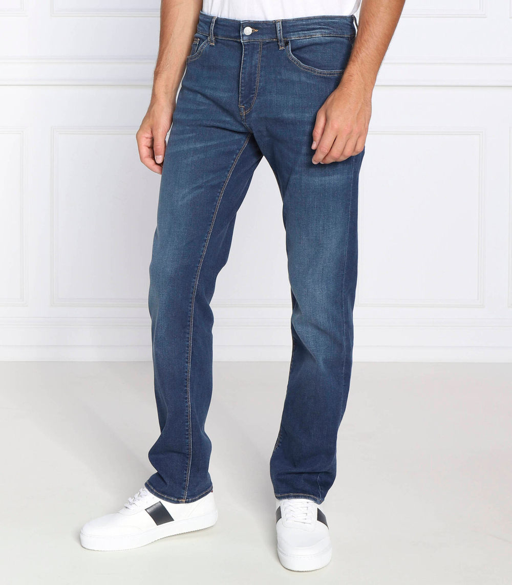 джинсы maine3 BOSS BLACK - голубой(50477978)