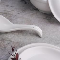 Ложка для мисосупа 15 см белая фарфор P.L. Proff Cuisine [10]