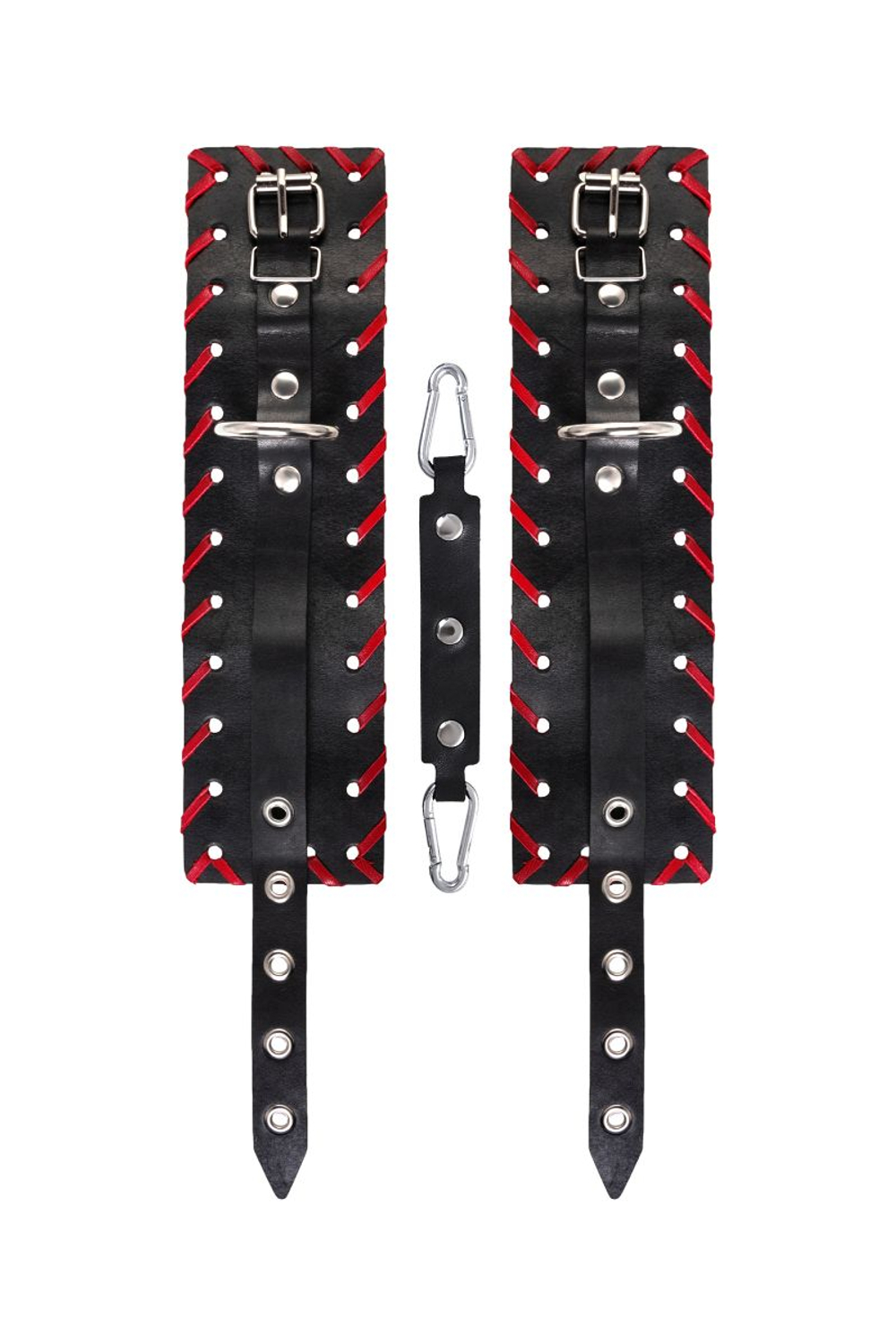 Черные оковы с красной окантовкой (Цвет: черный с красным)