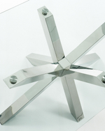 Стол стеклянный обеденный Arya