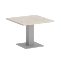 Home Office Стол журнальный квадратный VR.SP-5-60.2G Денвер Светлый/Металл Серый 600*600*453