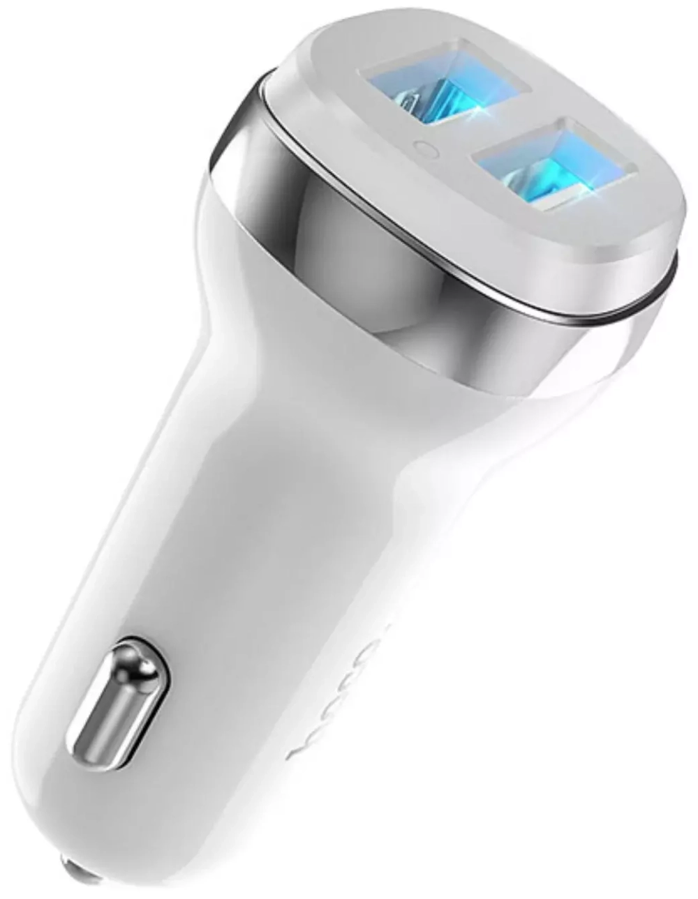 АЗУ с кабелем Type-C 2USB 2.4A Z40 Hoco white