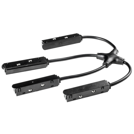 509294P2 Токопроводящий двухконтактный Х-образный соединитель UNO PRO к 509027(P)/509037P/509227(P)/509237P ЧЕРНЫЙ