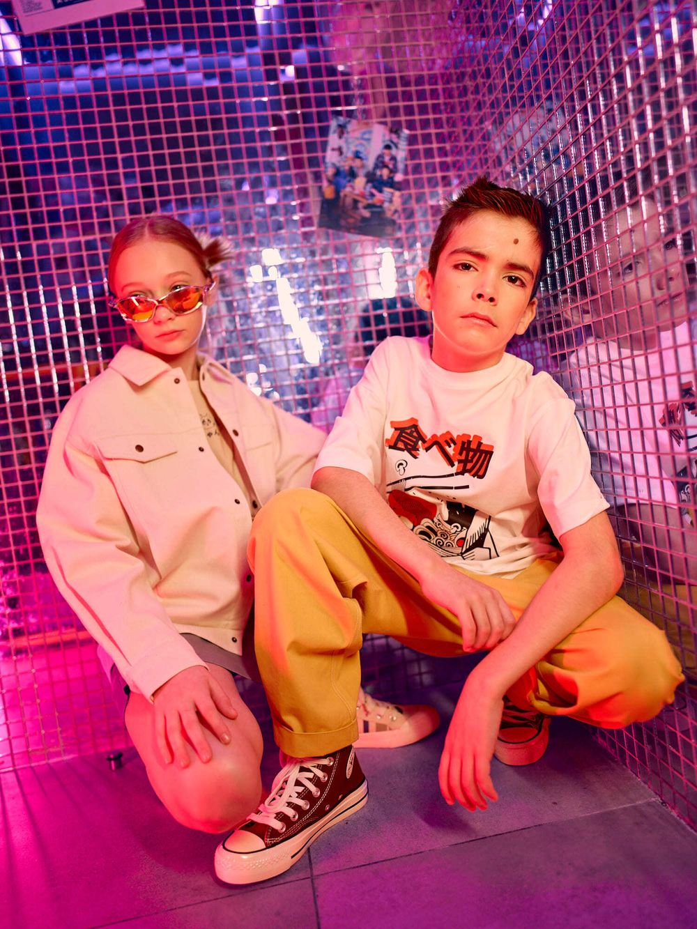 Футболка оверсайз "Тофу" с принтом 7+