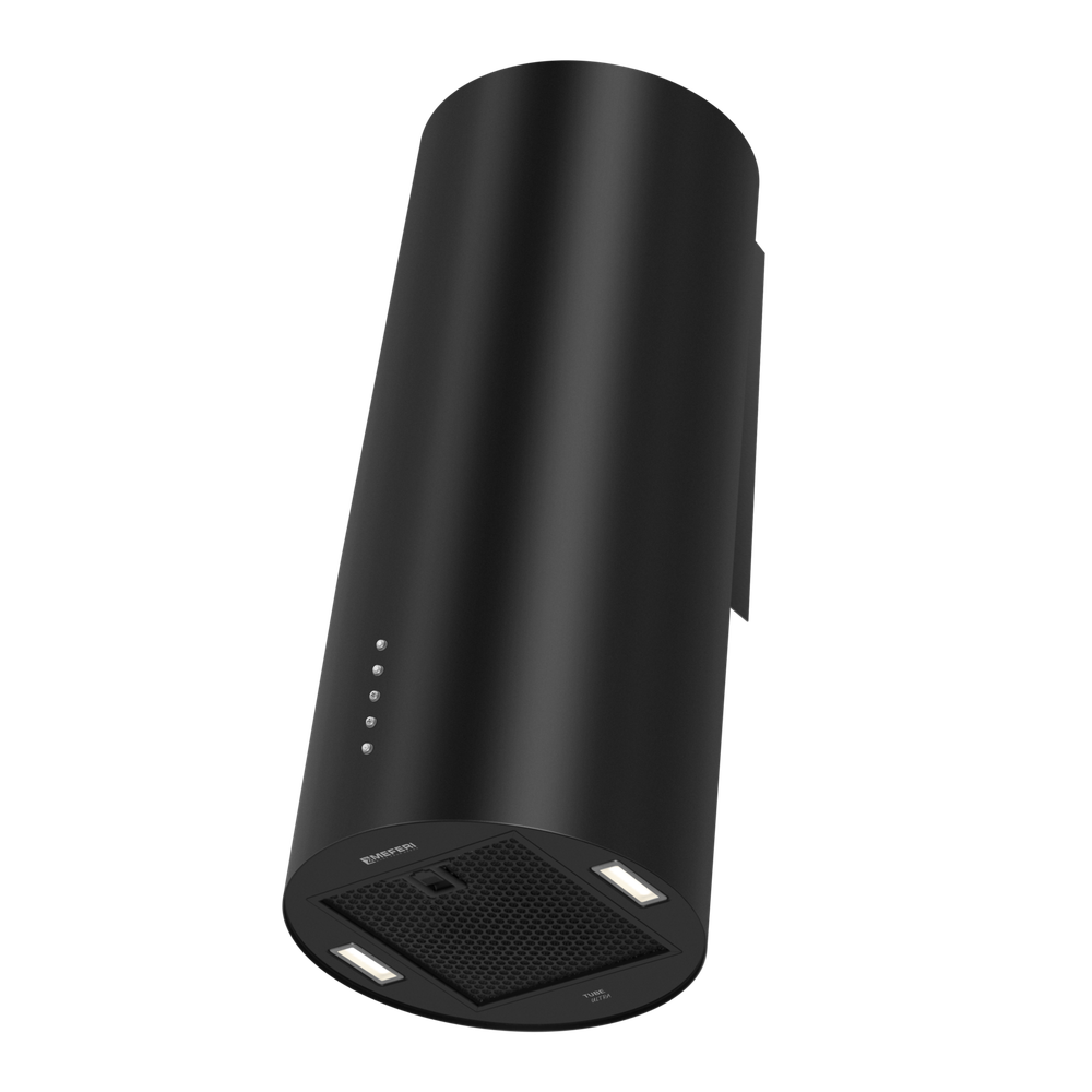 Цилиндрическая пристенная вытяжка Meferi TUBE35BK ULTRA фото 