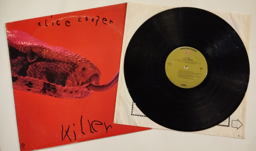 Винтажная виниловая пластинка LP Alice Cooper Killer (USA 1971)